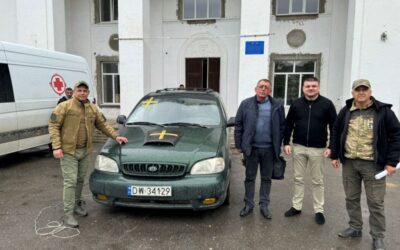 Волонтери доставили до Новорайської громади Бериславського району автомобіль