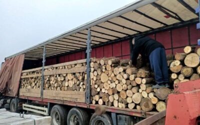 Благодійники передали тверде паливо для обігріву осель переселенців Херсонщини