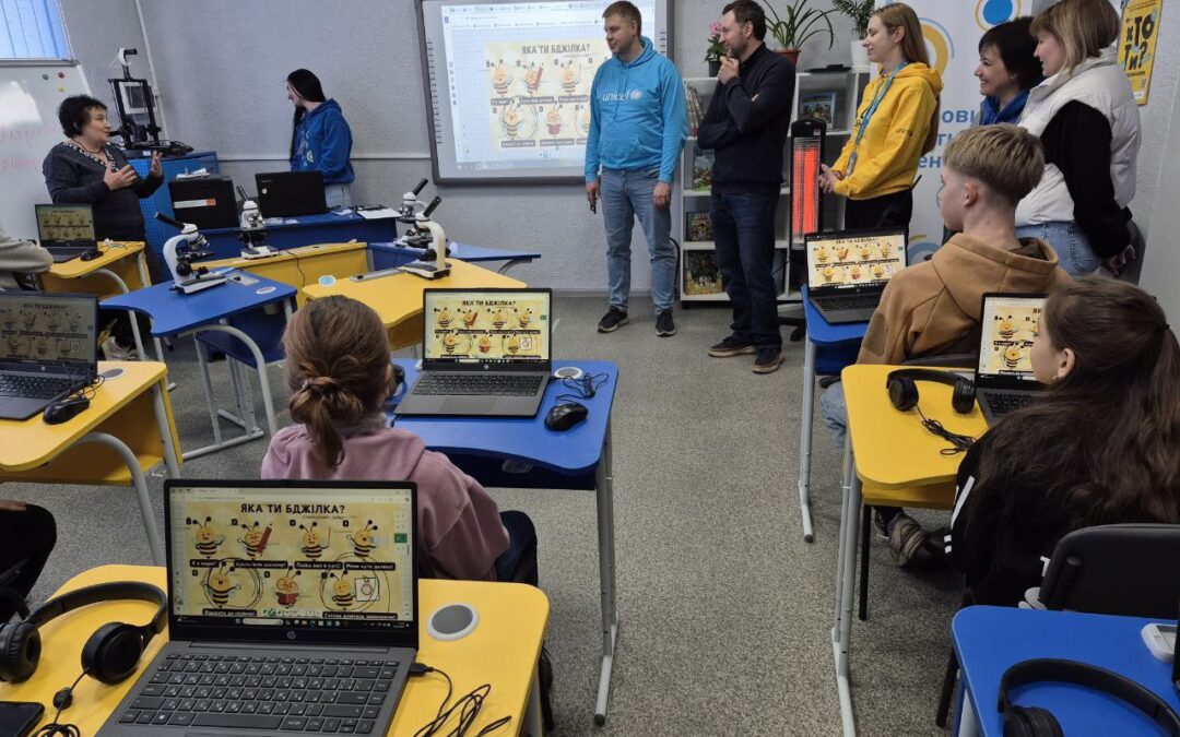 На Херсонщині відкрили нові цифрові освітні центри для дітей та молоді