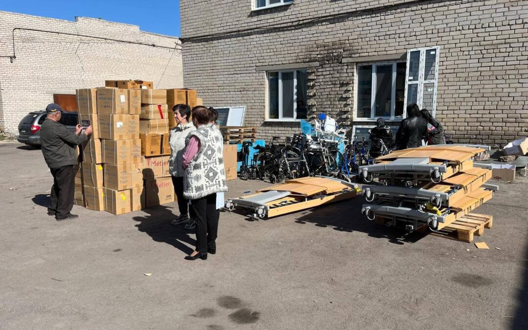 10 тонн гуманітарної медичної допомоги отримала лікарня Нововоронцовської громади