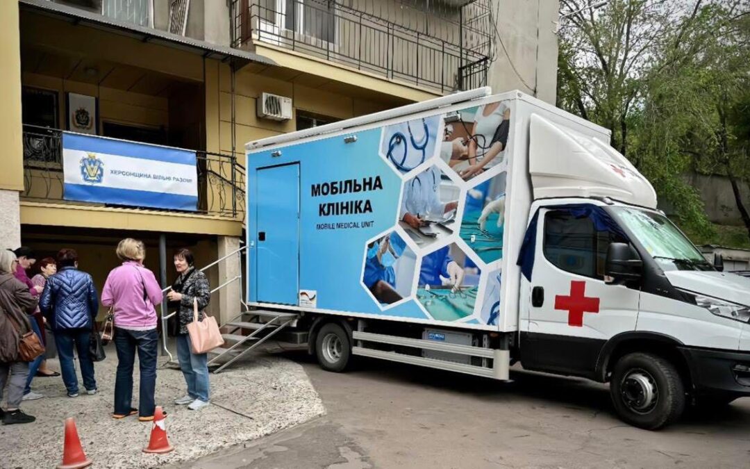 Жителі Херсонщини, які тимчасово мешкають в Одесі, пройшли медичне обстеження