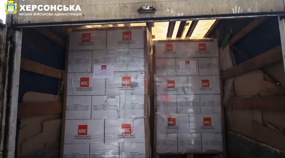 Норвезька рада у справах біженців в Україні допомогла облаштувати укриття в Херсоны