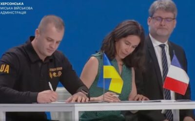 Підписали меморандум про стратегічне партнерство між Херсоном і метрополією Нант