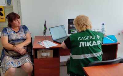 Жителі Херсонщини отримали медичну допомогу від мобільної команди лікарів ГО «Casers»