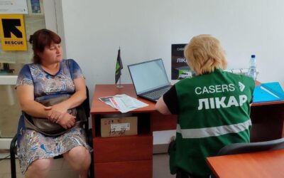 Жителі Херсонщини отримали медичну допомогу від мобільної команди лікарів ГО «Casers»