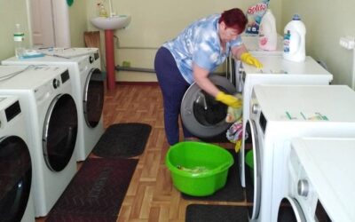 Жителі Білозерської громади активно користуютться послугами соціальної пральні