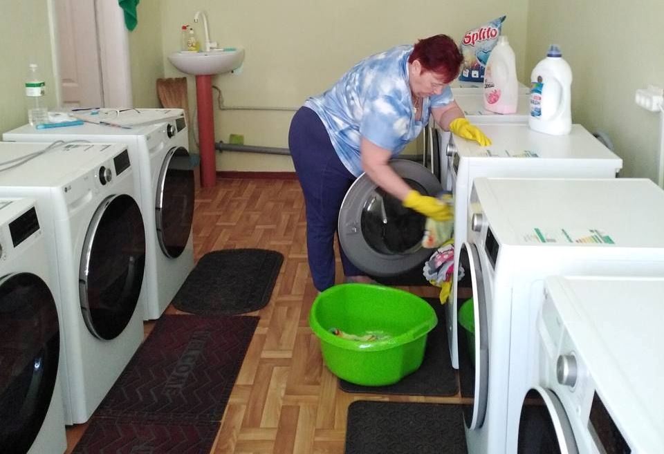 Жителі Білозерської громади активно користуютться послугами соціальної пральні
