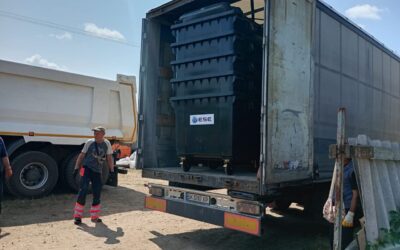 Дар’ївська громада отримала нові контейнери для відходів