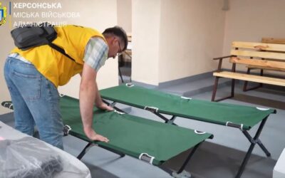 У Херсоні ще одне найпростіше укриття готове до використання