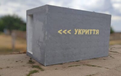 На Херсонщині встановили ще два модульні укриття для безпеки жителів