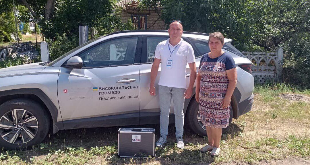 На Херсонщині тривають виїзні прийоми фахівців ЦНАПів