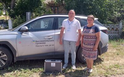На Херсонщині тривають виїзні прийоми фахівців ЦНАПів