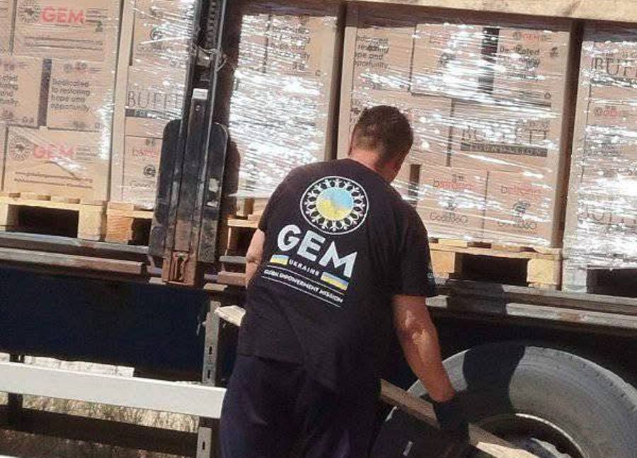 Жителі Тягинської громади отримали продуктові набори