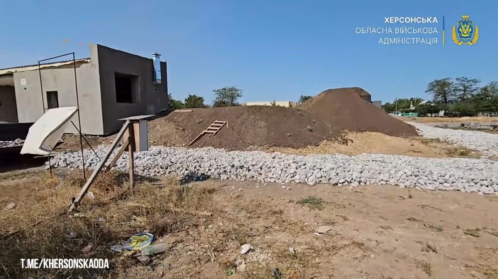 У Великоолександрівській громаді триває будівництво нового укриття