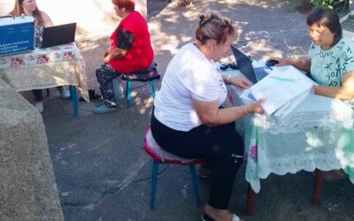 Мобільні групи ЦНАПів продовжують здійснювати виїзди до громад Херсонщини