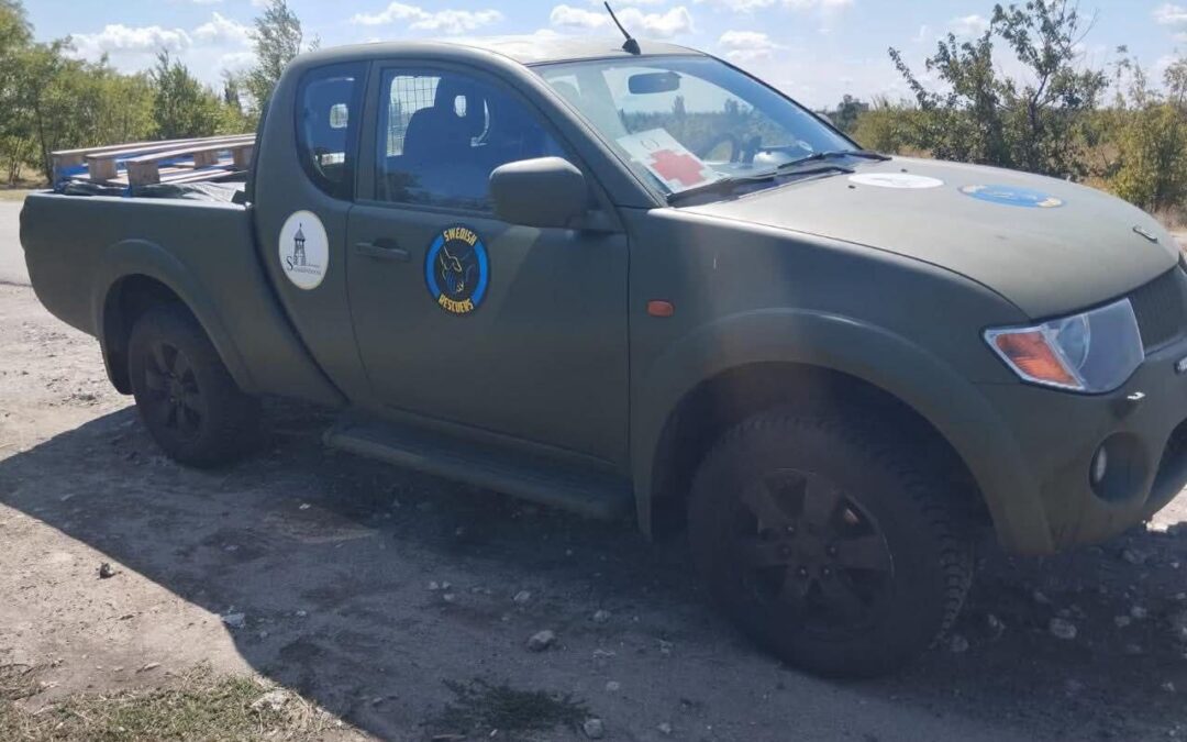 Бериславщина продовжує отримувати підтримку від надійних партнерів зі Швеції
