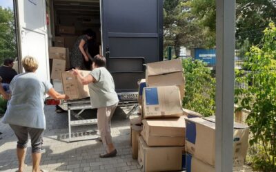До Калинівської громади доставили допомогу для потреб місцевого медзакладу