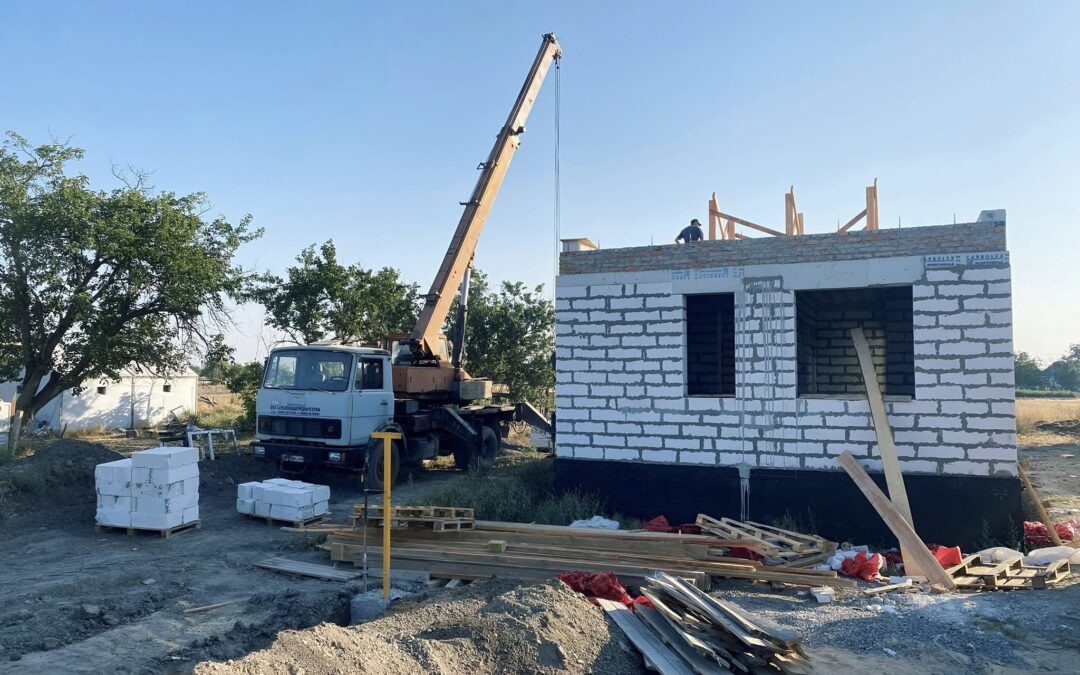 Триває комплексна відбудова села Посад-Покровське на Херсонщині