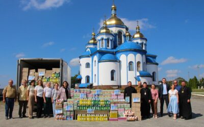 Партнери з Хмельниччини доставили гуманітарний вантаж до Великоолександрівської громади