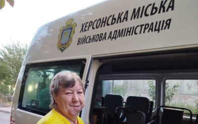 Триває робота проєкту “Соціальне таксі” у Херсонській громаді