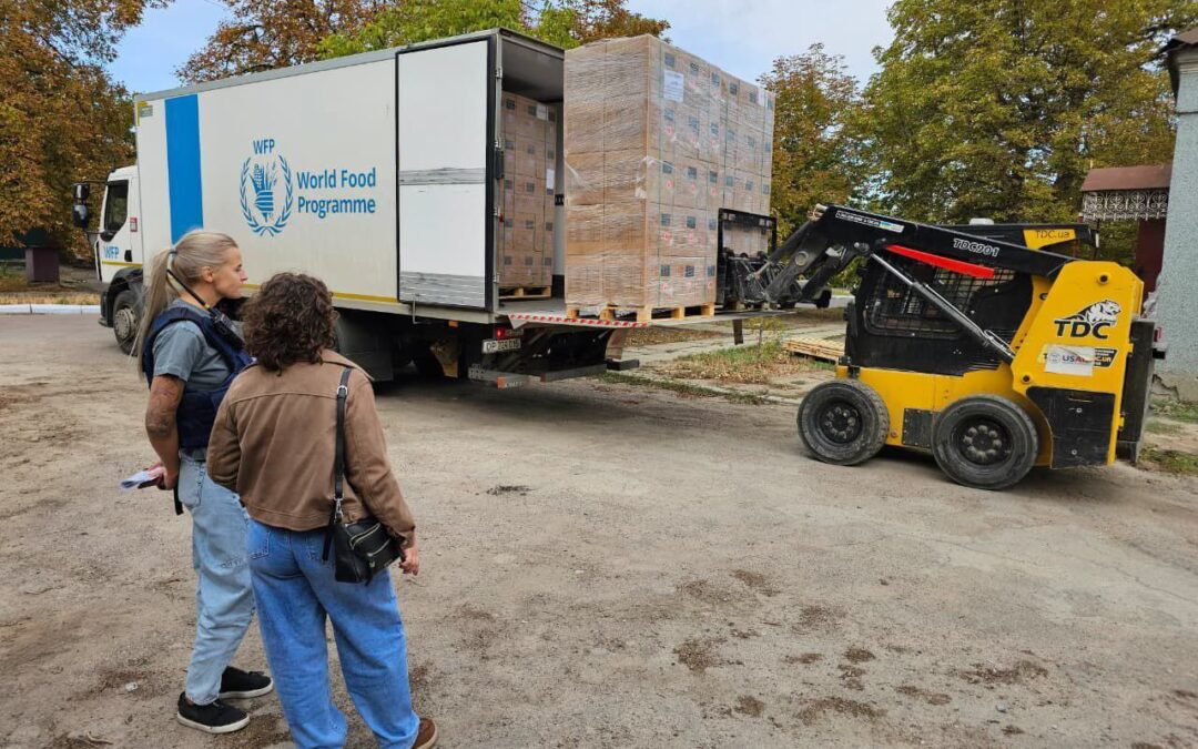 До Нововоронцовки прибув міжвідомчий гуманітарний конвой ООН