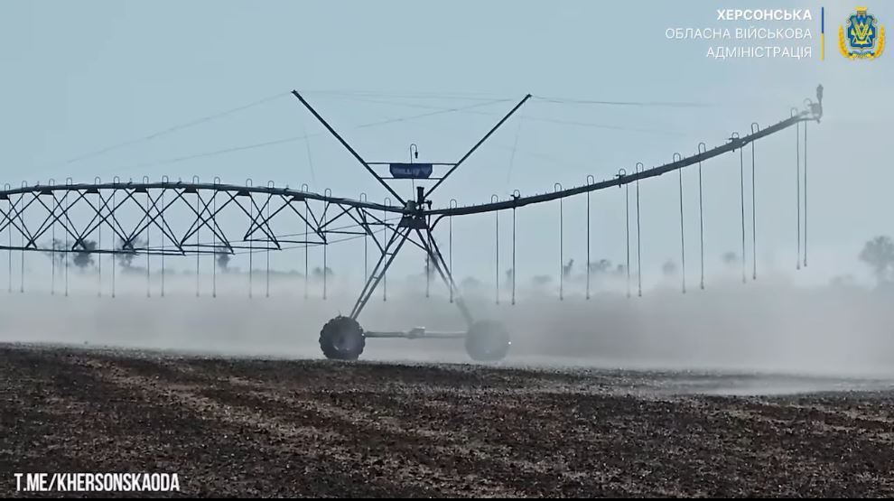 Фермери Херсонщини працюють над відновленням зрошення