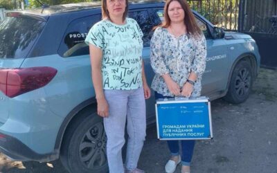 Мобільні групи ЦНАПів Херсонщини провели виїзні прийоми