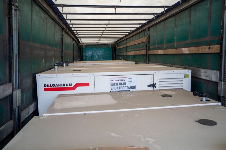 Херсонська громада отримала партію генераторів