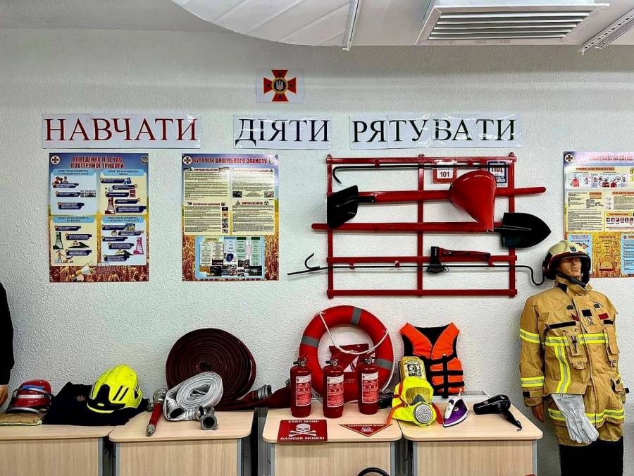 На Бериславщині відкрили ще два класи безпеки