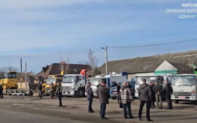 Громади Херсонщини отримали нову спецтехніку
