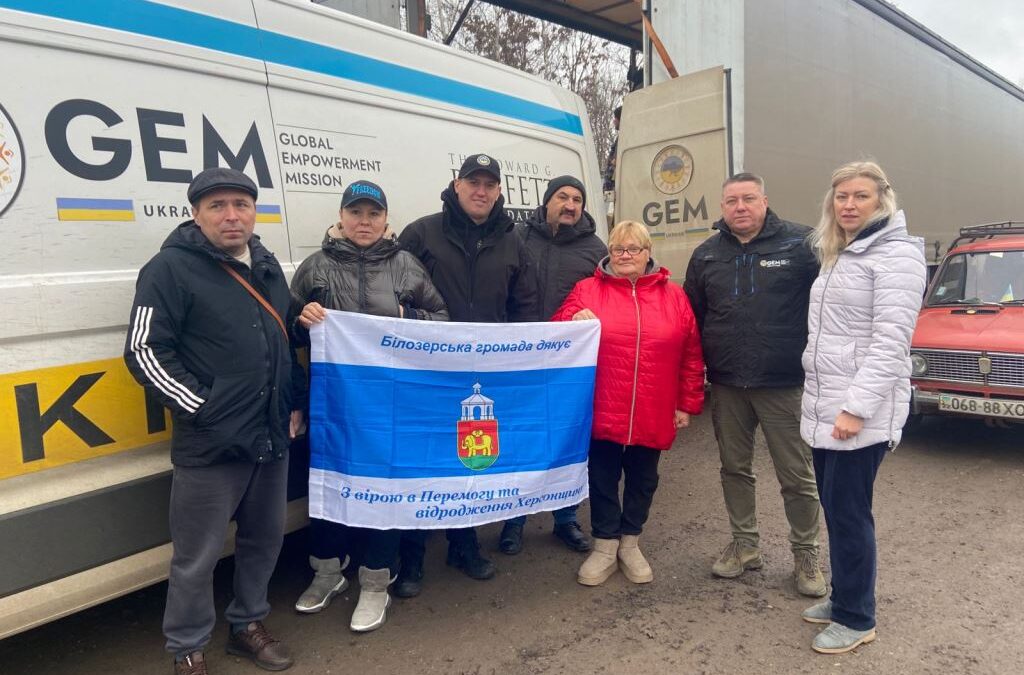 Жителі Білозерської громади отримали продуктові набори та засоби гігієни