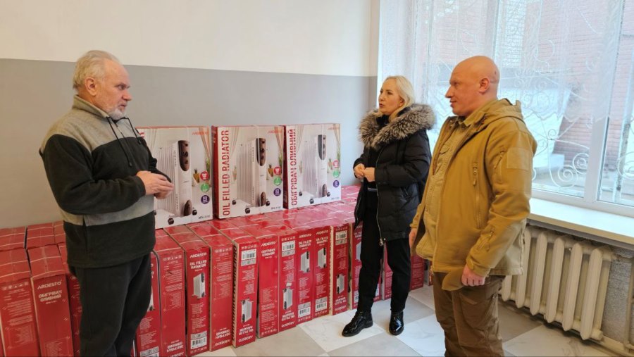 Херсонщина отримала від партнерів додаткове обладнання для обігріву