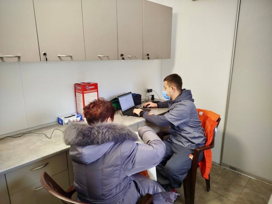 Мобільна медична клініка Fortitude відновила роботу у Бериславському районі