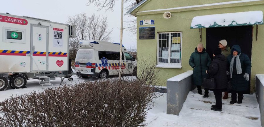 На Херсонщині продовжує працювати мобільна бригада лікарів