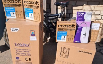 Білозерській громаді передали установки для очистки води