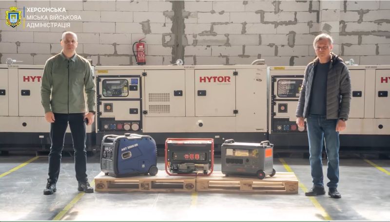 Жителі Данії передали допомогу херсонцям