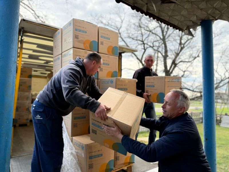 Бериславська громада отримала гуманітарну допомогу від ООН