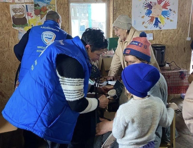 На Херсонщині працюють мобільні медичні бригади