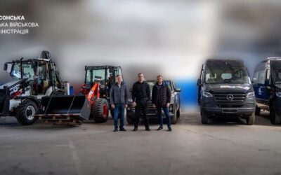 Німецькі партнери передали Херсону спецтехніку