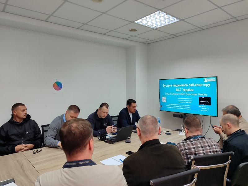 Білозерська громада долучилась до роботи WASH Cluster