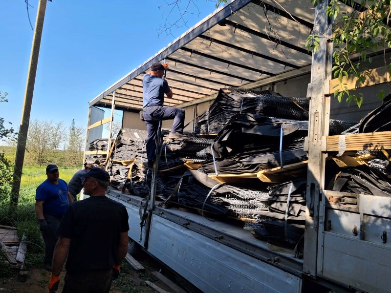 Бериславській громаді передали захисні бастіони