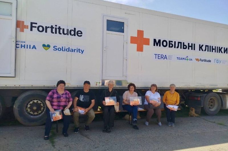 На Херсонщині продовжує працювати мобільна клініка