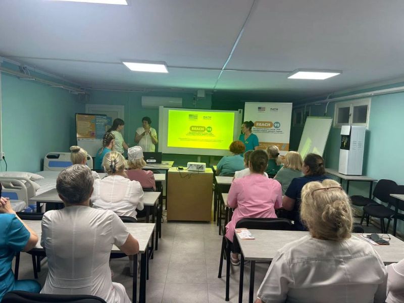 На Херсонщині відкрили тренінгову кімнату для медпрацівників