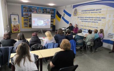 Хаб у Житомирі всебічно підтримує переселенців із Херсонщини